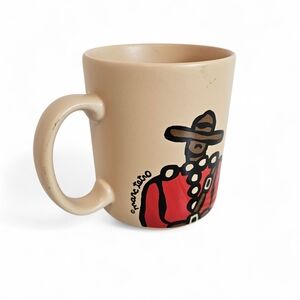 Vintage Marc Tetro Canada RCMP Mounties Ceramic Mug Retro Collectible Coffee Cup